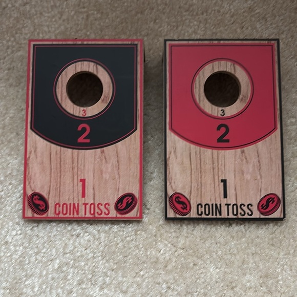 Wooden Coin Toss Game - Picture 4 of 4